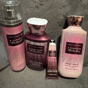 Bath & Body Works A Thousand Wishes Collection - Pink and Purple